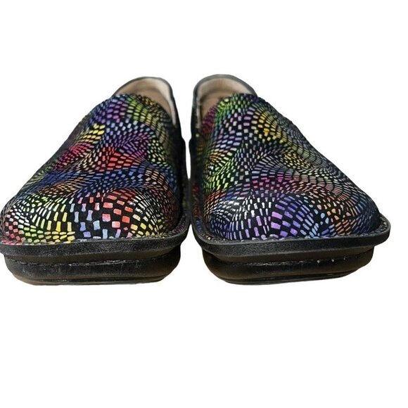 Alegria Women’s Slip-On Comfort Shoes Leather Multicolor Size 8.5 US / 39 EU - Picture 8 of 11